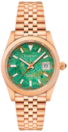 Duxot Vezeto Green Gemstone Automatic Limited Edition DX-2061-BB