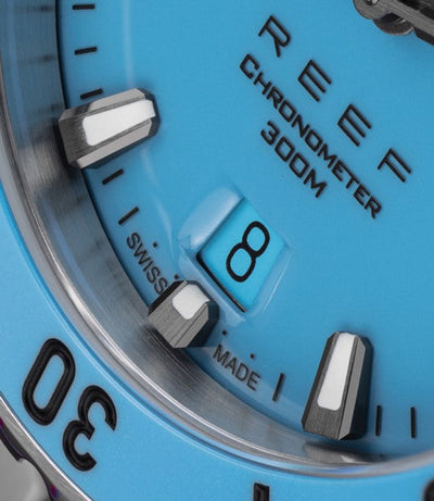 Formex REEF 39.5mm Automatic Chronometer 300m Bahama Blue Rubber