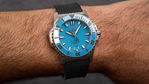 Formex REEF 39.5mm Automatic Chronometer 300m Bahama Blue Rubber