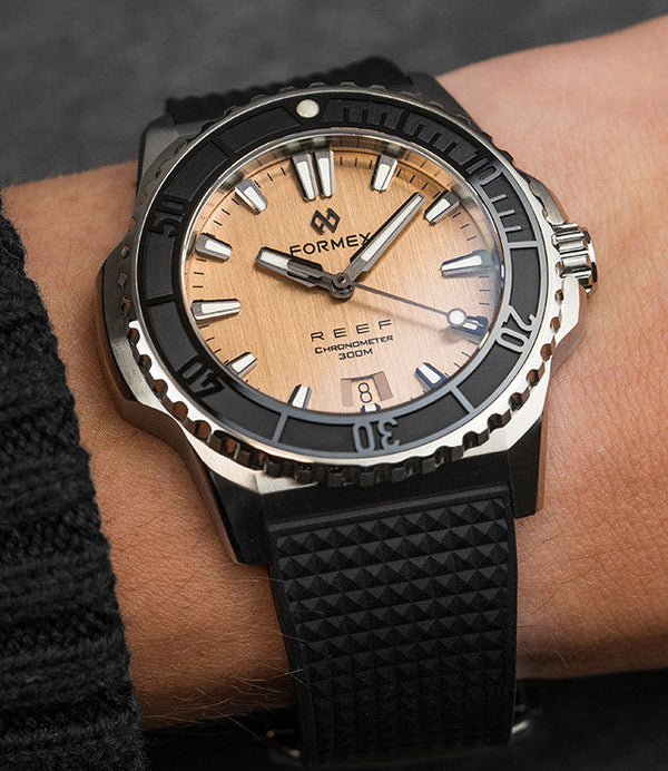 Formex REEF 39.5mm Automatic Chronometer 300m Radiant Bronze Rubber