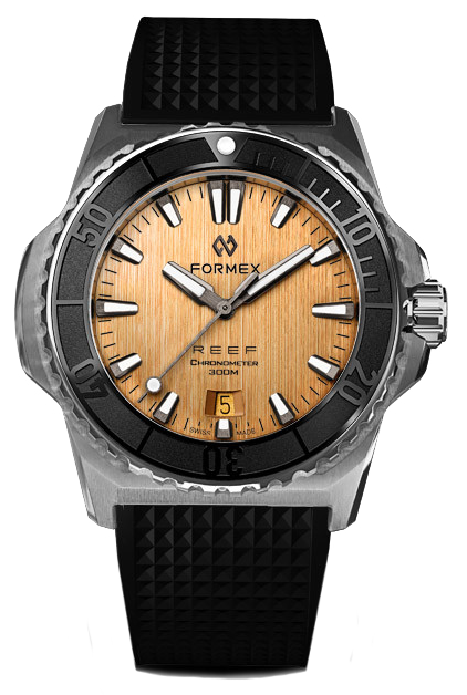 Formex REEF 39.5mm Automatic Chronometer 300m Radiant Bronze Rubber