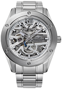 Orient watch skeleton sale