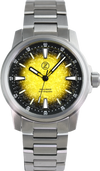 Zelos Aurora Field 42mm Ti Hammered Yellow (Pre-owned)