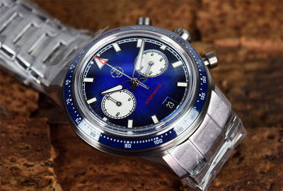 Zelos Starfighter Chronograph Midnight Blue (Pre-owned)