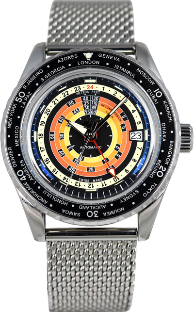 Mido Ocean Star Decompression Worldtimer M026.829.17.051.00 (Pre-owned)