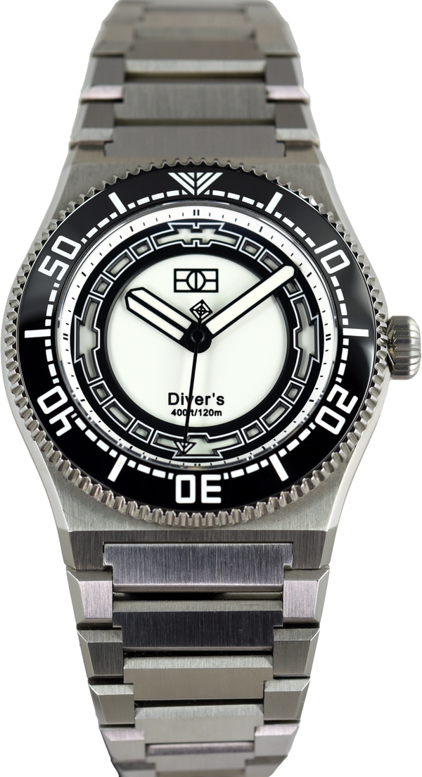 Forteller Engineer Diver White (Pre-owned)