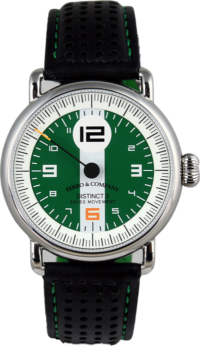 Ferro & Company Distinct 3 British Racing Green Quartz (Pre-owned)