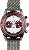 Yema Rallygraf Meca-Quartz Chronograph Burgundy YMHF1580-LL (Pre-owned)