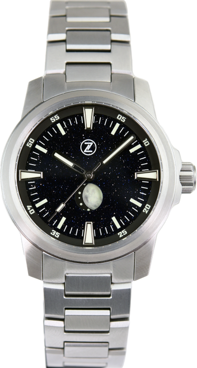 Zelos Aurora Moonphase Aventurine (Pre-owned)