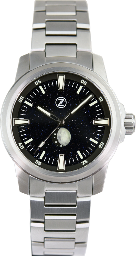 Zelos Aurora Moonphase Aventurine (Pre-owned)