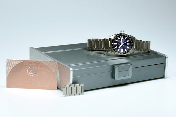 Zelos Blacktip GMT Purple TI (Pre-owned)