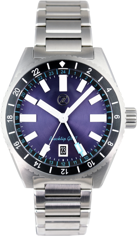 Zelos Blacktip GMT Purple TI (Pre-owned)