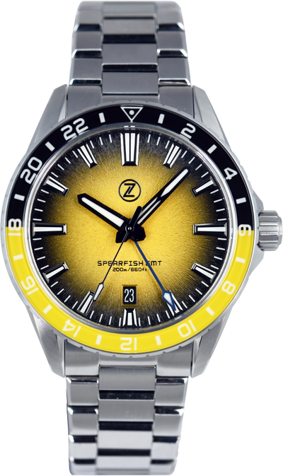 Zelos Spearfish GMT Bumblebee (Pre-owned)