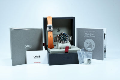 Oris Aquis Whale Shark Limited Edition 01 798 7754 4175-Set (Pre-owned)