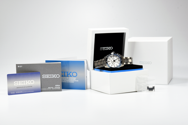 Seiko Presage Sharp Edged GMT 140th Anniversary Limited Edition SPB223J1 (Pre-owned)