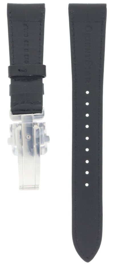 Orient Star Black Leather Strap 20mm UL022012J0