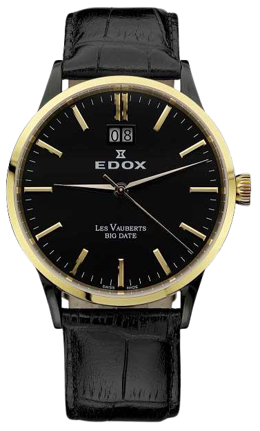 Edox Les Vauberts Big Date 63001 357RN NIR