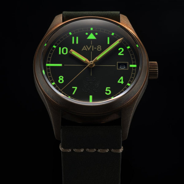 AVI-8 Eagle Squadron Bronze Automatic AV-4071-03