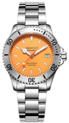 Aquatico Dolphin 39mm Automatic Dive Watch Orange