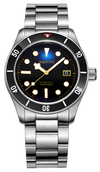 Aquatico Sea Star V2 Black Ceramic Bezel Snowflake