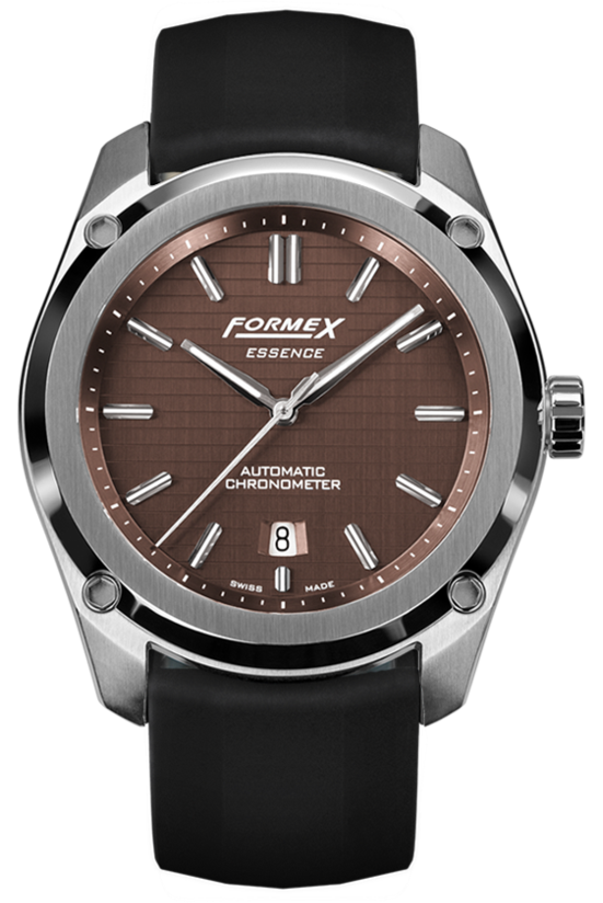 Formex Essence Chronometer Brown Rubber