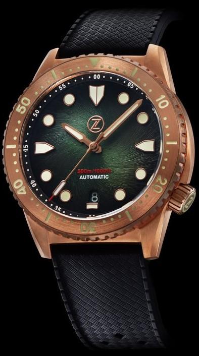 Zelos Mako V3 Bronze Hunter Green