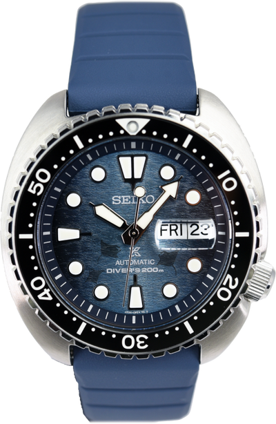 Seiko Prospex Turtle 'Save The Ocean' SRPF77K1 (Pre-owned)