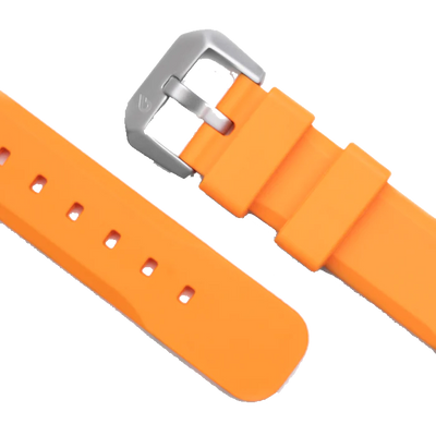 BOLDR EPDM Rubber Strap Orange 20mm