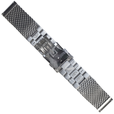 Squale Mesh Steel Bracelet Polished 22mm