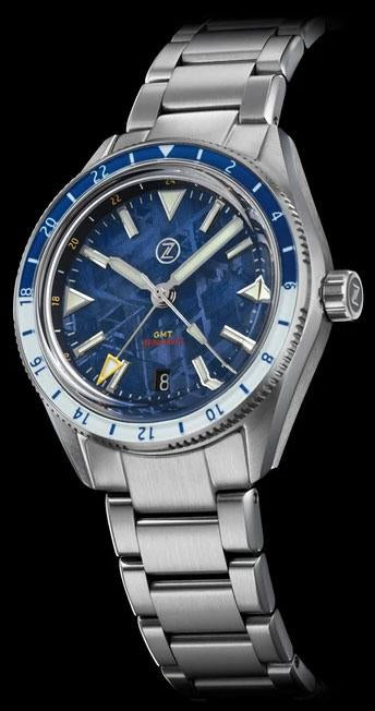 Zelos Horizons GMT V2 Meteorite Blue