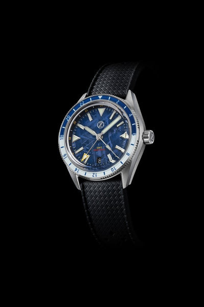 Zelos Horizons GMT V2 Meteorite Blue