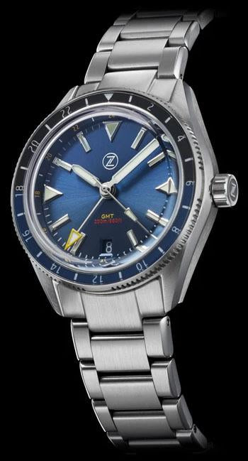 Zelos Horizons GMT V2 Midnight Blue